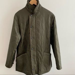 Barbour Men’s Quilted Long Jacket LIKE NEW